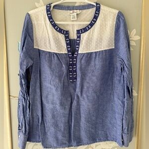 Vineyard Vines Chambray Top